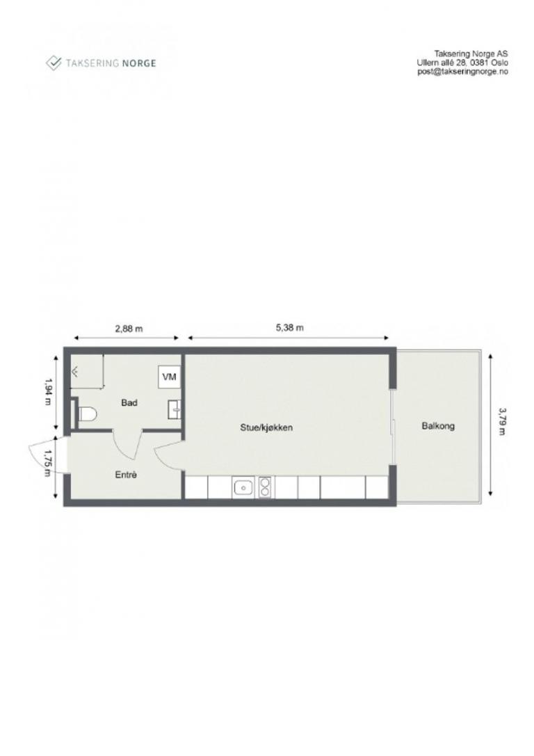 Plantegning 3. Etasje.